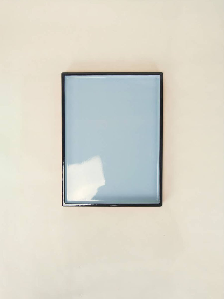 Reine céleste rectangular trays (set of 3, S M L) rivêt - L'Indochineur Modern Nomad Home decor store Denver CO Colorado