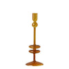 Amber Large Glass Candlestick etúHOME Modern Nomad Home decor store Denver CO Colorado