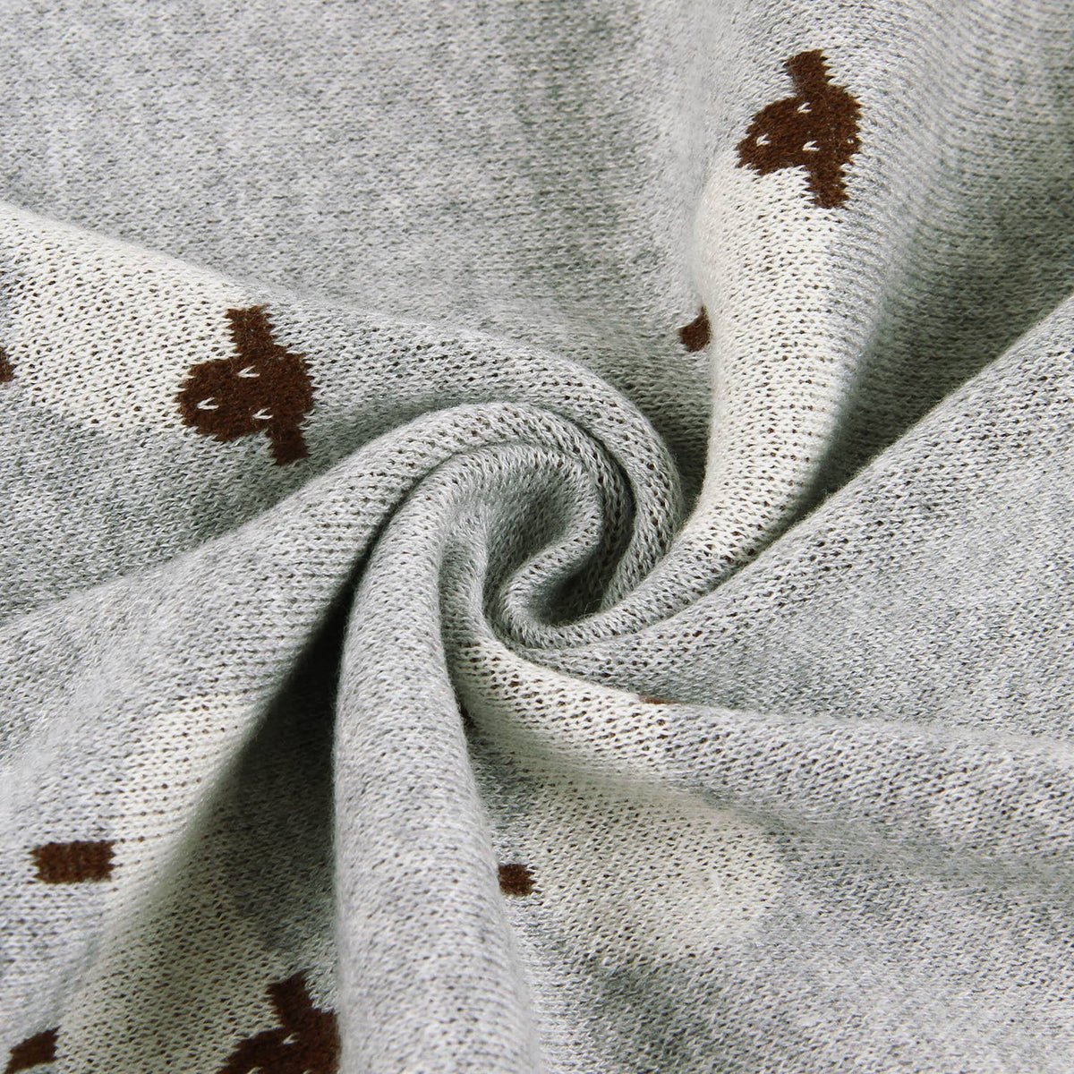 Cotton Swaddle Baby Blanket (Sheep)