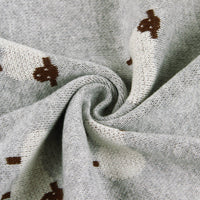 Cotton Swaddle Baby Blanket (Sheep)