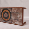 Features the tiles of a 1970's Vintage Ox Art Coffee Table