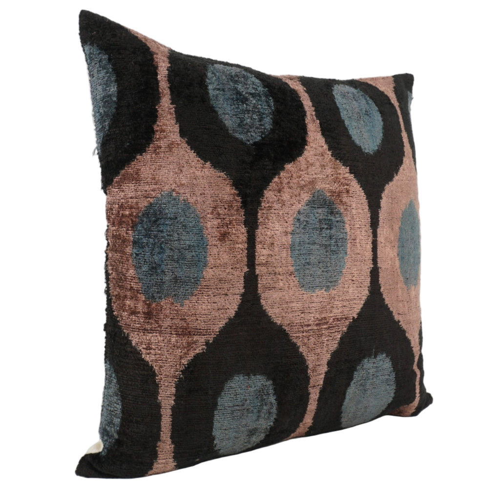 Patterned decorative pillow