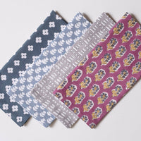 Malin Jewel Block Printed Napkins (Set of 4)