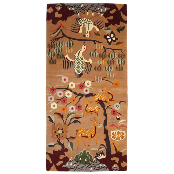 Handwoven Animal Scene Rug Modern Nomad Home Modern Nomad Home decor store Denver CO Colorado
