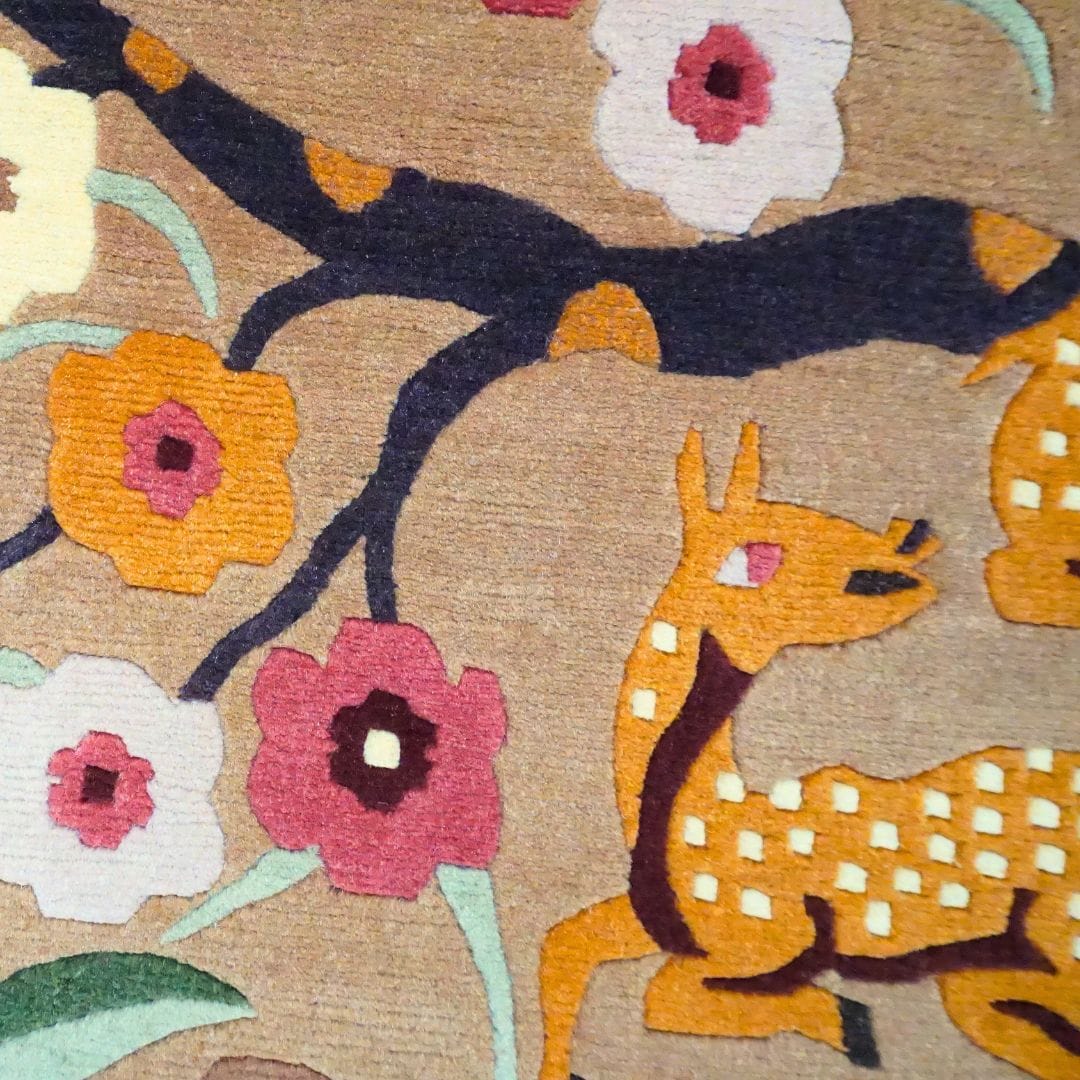 Handwoven Animal Scene Rug Modern Nomad Home Modern Nomad Home decor store Denver CO Colorado