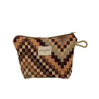 Zigzag Jacquard Makeup Bag (Small)