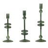 Glass Candlestick Pair, Small, Emerald etúHOME Modern Nomad Home decor store Denver CO Colorado