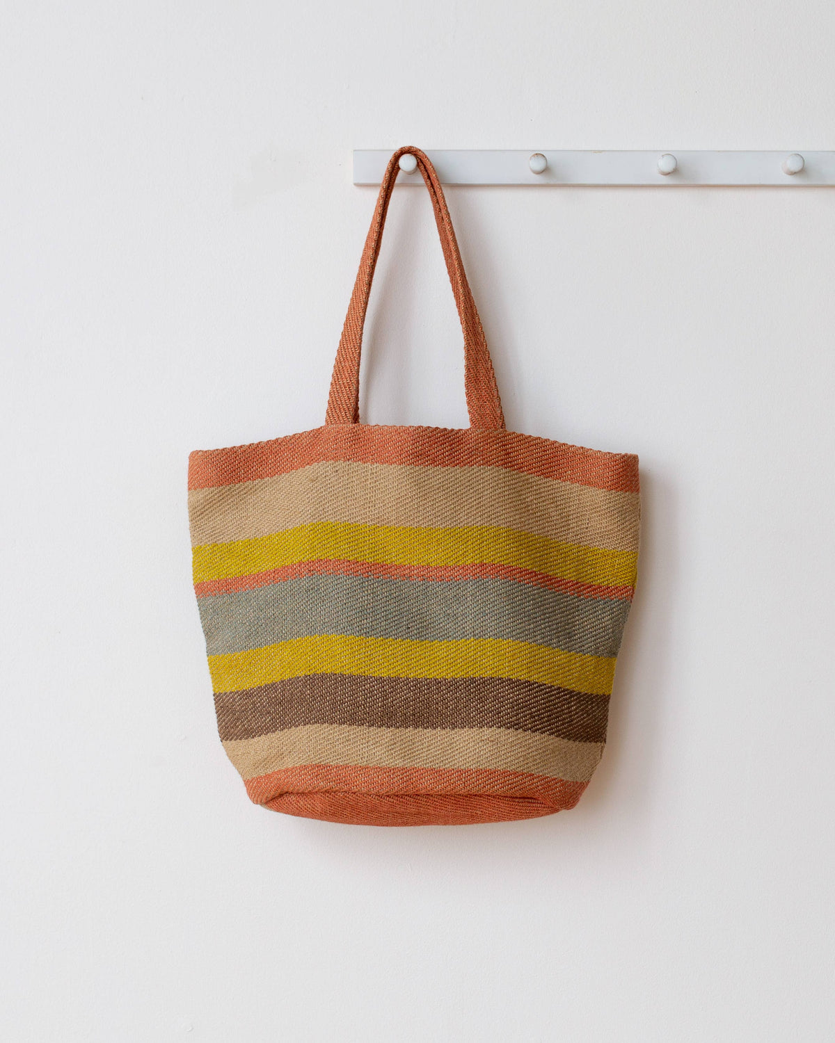 Shoulder Bag, jute / Sierra sunrise