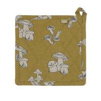 Yellow Mushroom Pot Holder