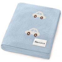Cotton Swaddle Baby Blanket (Cars)