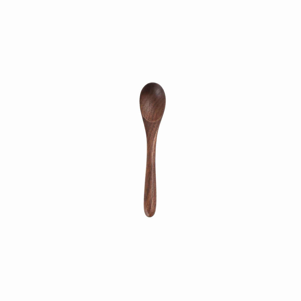 5’’ Walnut Wood Petite Spoon - Flatware & Serveware JBrody & Co. USA Modern Nomad Home decor store Denver CO Colorado