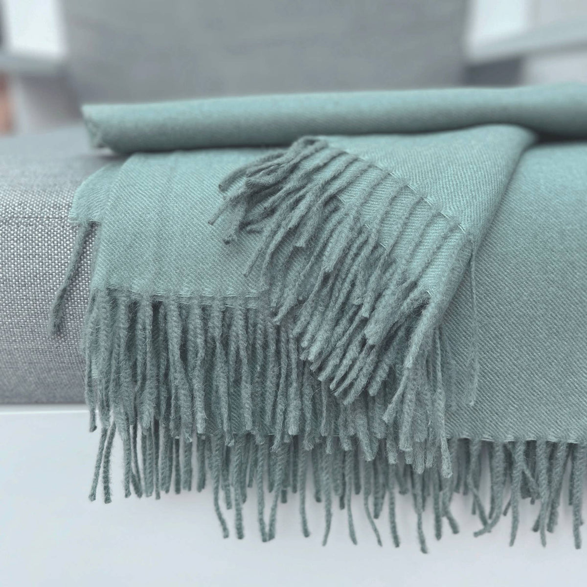 100% Baby Alpaca Throw - Misty Mountain Shupaca Alpaca Modern Nomad Home decor store Denver CO Colorado