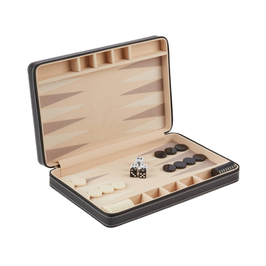 Dominic Backgammon Set BeyBerk International Modern Nomad Home decor store Denver CO Colorado