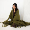 The Reykjavik Throw - 100% Recycled - Sea Kelp - FW25 Arctic Fox & Co. - North America Modern Nomad Home decor store Denver CO Colorado