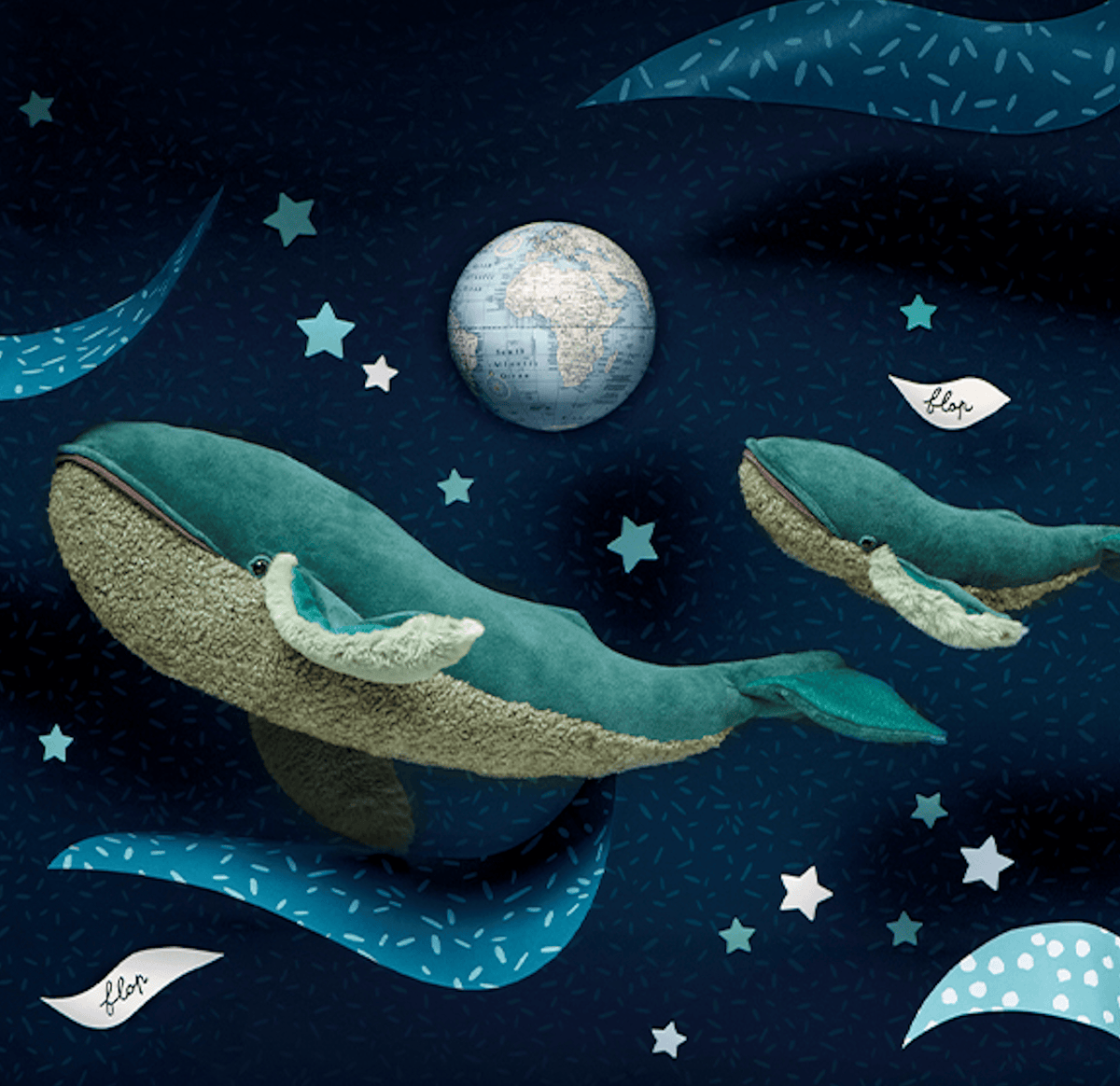 Large Whale Plush