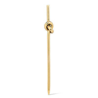 Gold Knot Cocktail Pick