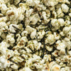 Close-up of nori crunch popcorn with nori, and sesame seeds