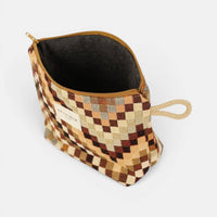 Zigzag Jacquard Makeup Bag (Small)