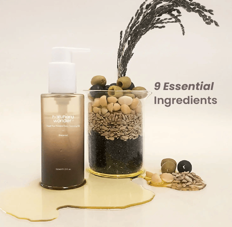 HARUHARU WONDER Black Rice Moisture Deep Cleansing Oil Best Beauty Group Modern Nomad Home decor store Denver CO Colorado