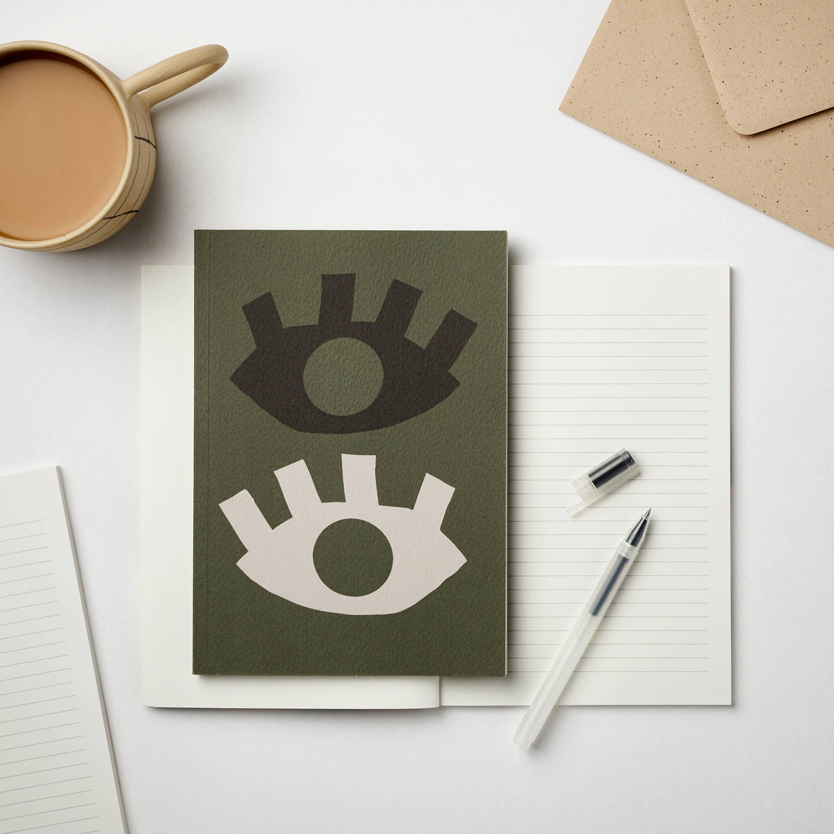 All Eyes Notebook Kinshipped Modern Nomad Home decor store Denver CO Colorado