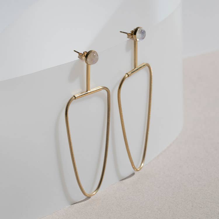 Arlo Earrings - Shell product photo 