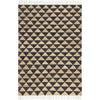 Arrowroot Geometric Tasseled Area Rug RUGS USA Modern Nomad Home decor store Denver CO Colorado