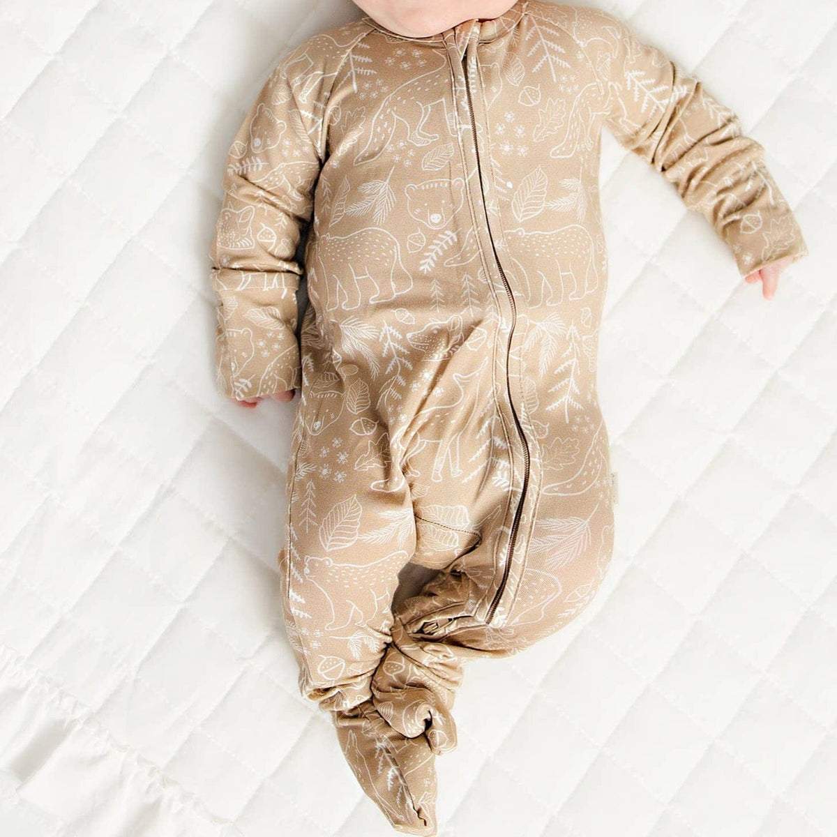 Bamboo Sleeper Taupe Woodland Animal Butterscotch Babies Modern Nomad Home decor store Denver CO Colorado