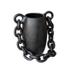 Black Chain Vase Terroso studios Modern Nomad Home decor store Denver CO Colorado