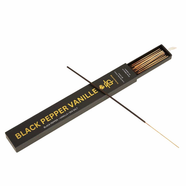 Black Pepper Vanille Incense TB Fragrances Modern Nomad Home decor store Denver CO Colorado