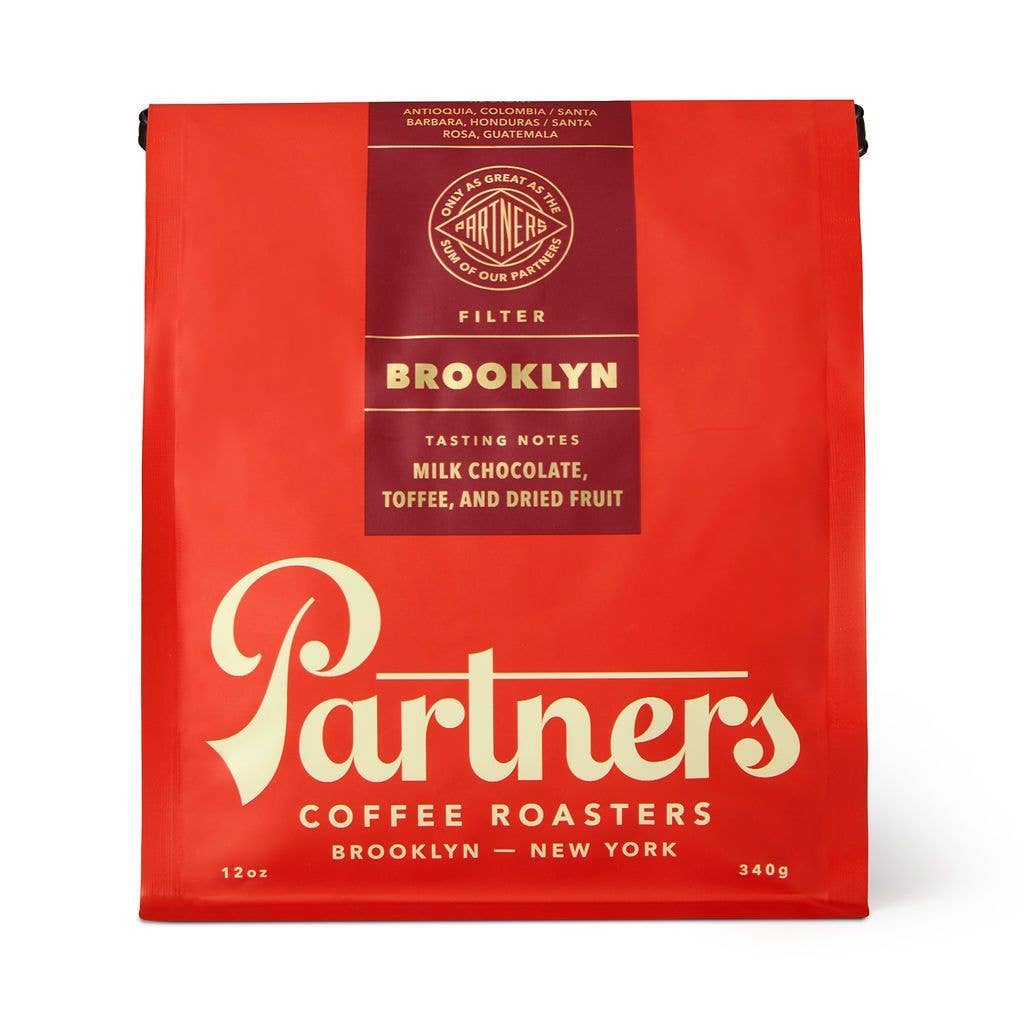 Brooklyn - 12oz - Whole Bean Coffee Partners Coffee Roasters Modern Nomad Home decor store Denver CO Colorado