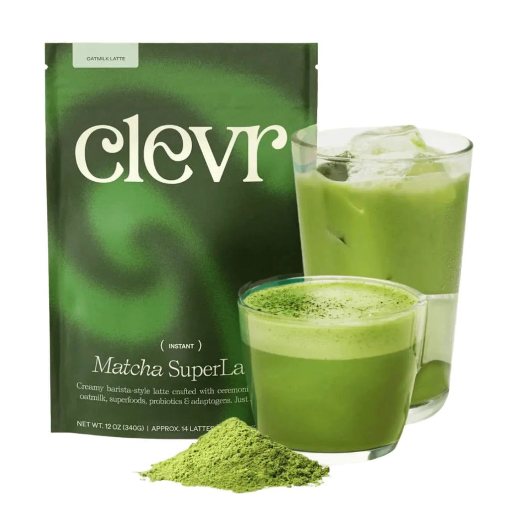 Clevr Matcha SuperLatte Clevr Blends Modern Nomad Home decor store Denver CO Colorado