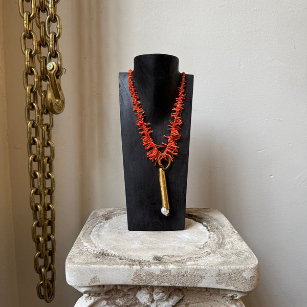 Coral Necklace Modern Nomad Home Modern Nomad Home decor store Denver CO Colorado
