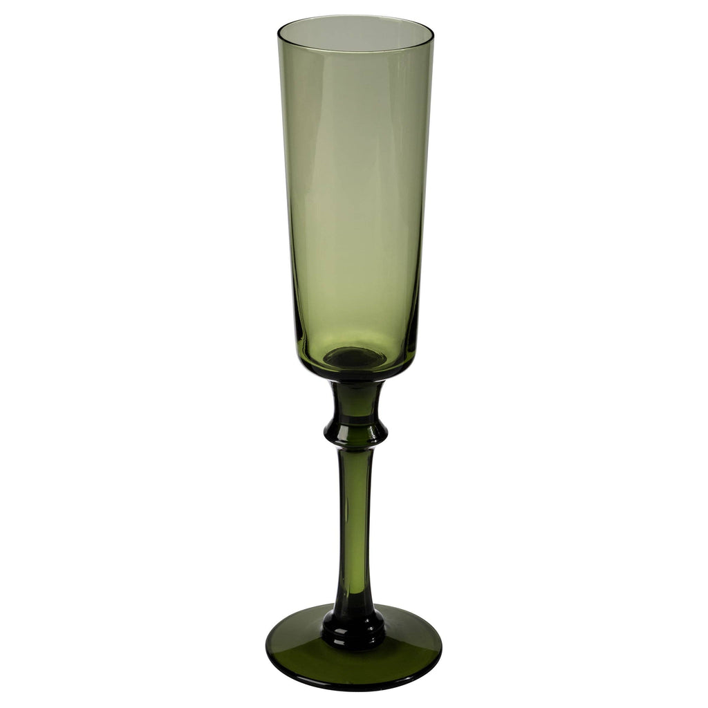 Fairfax Champagne Flute Olive Karma Modern Nomad Home decor store Denver CO Colorado