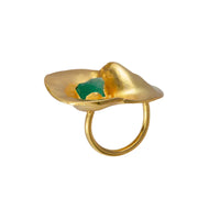 Fiba Emerald Ring FAOBA JOYAS Modern Nomad Home decor store Denver CO Colorado