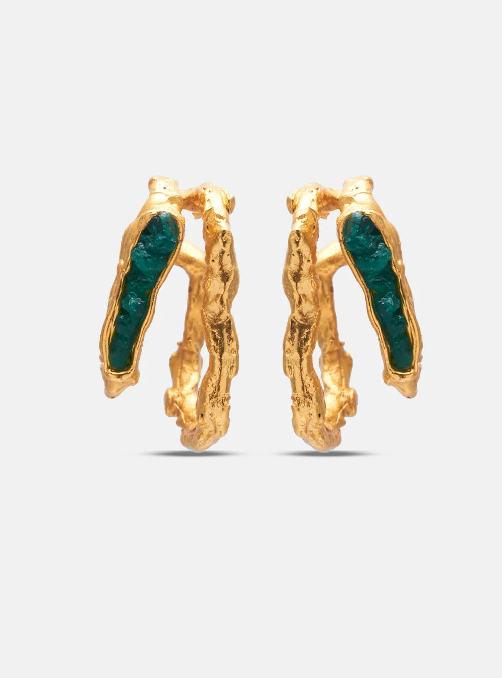 Gazhy Emerald Earcuff