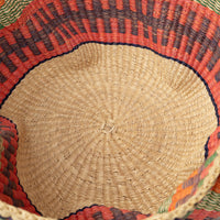 Ghanaian Handwoven Wave Basket