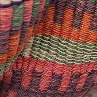 Ghanaian Handwoven Wave Basket