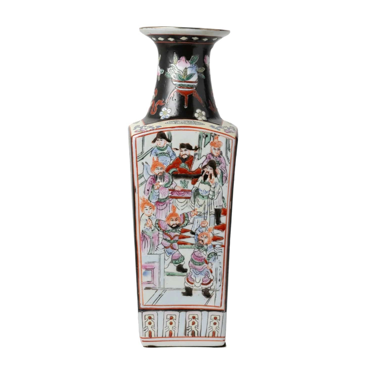Hand-Painted Antique Chinese Vase Modern Nomad Home Modern Nomad Home decor store Denver CO Colorado