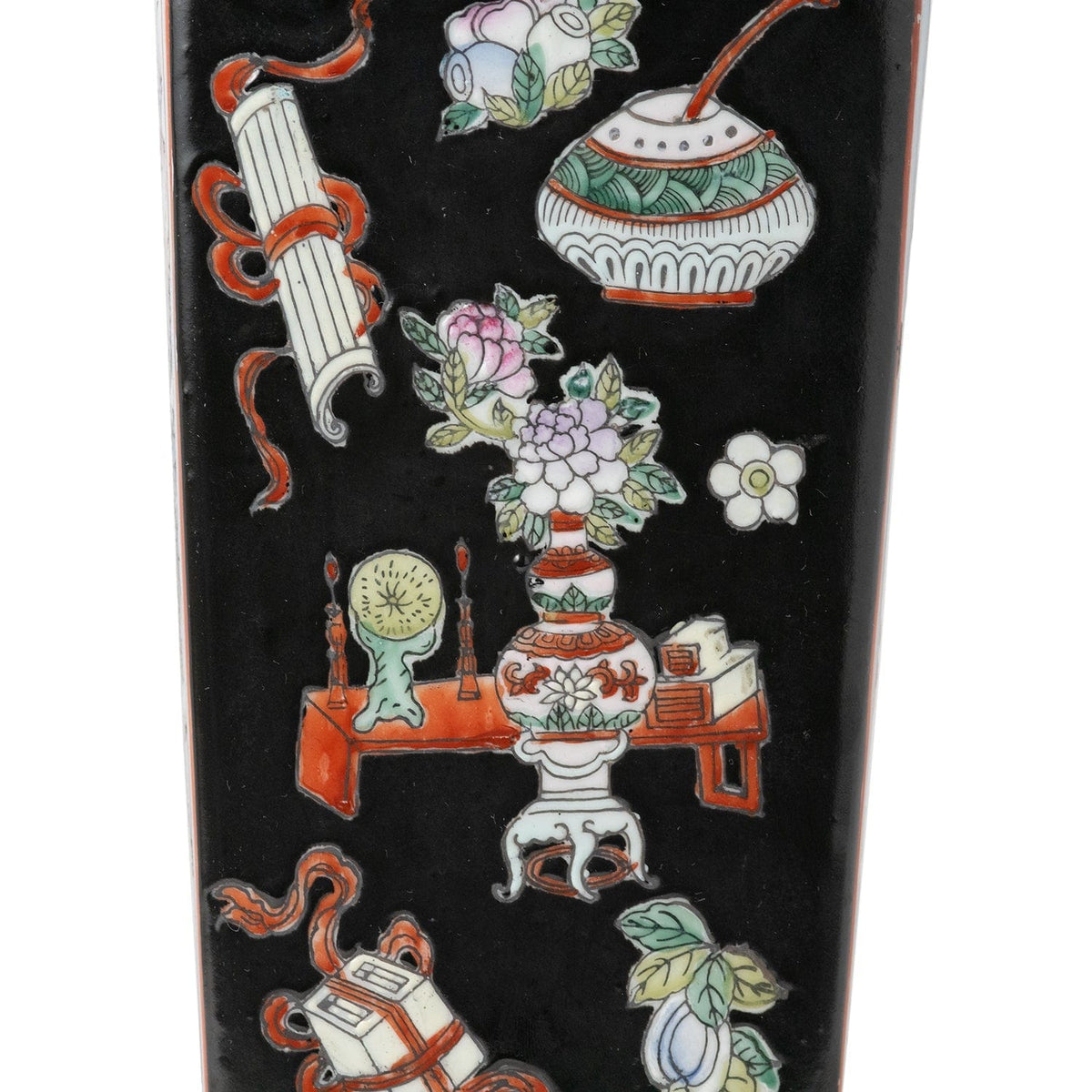Hand-Painted Antique Chinese Vase Modern Nomad Home Modern Nomad Home decor store Denver CO Colorado