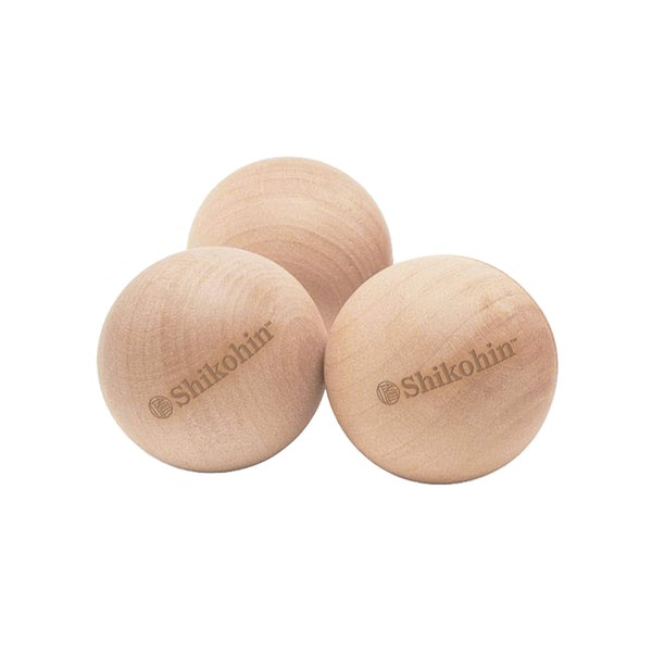 3x Hinoki Bath Balls Shikohin Modern Nomad Home decor store Denver CO Colorado