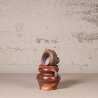 Auburn Vessel with Lid
