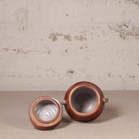 Auburn Vessel with Lid