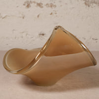 Pearlescent Glass Wave Bowl