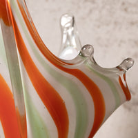 Colorful Hand-Blown Glass Bowl