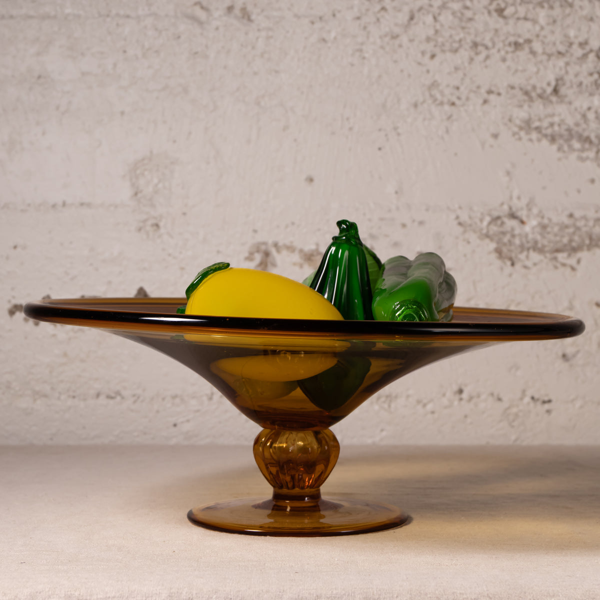 Vintage Murano Glass Fruits & Vegetables