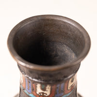 Antique Japanese Champlevé Vase