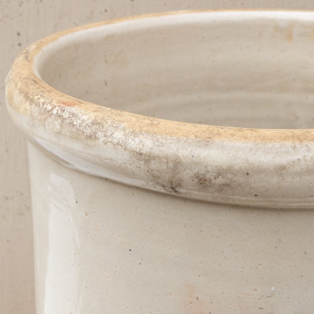 Antique 6 Gallon Western Pottery Crock - A