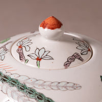 Peacock Famille Rose Porcelain Vase