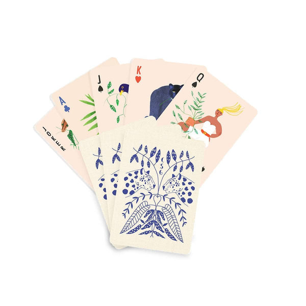 Illustrated Playing Card Set Carolyn Suzuki Modern Nomad Home decor store Denver CO Colorado