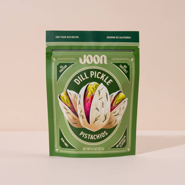 Joon Dill Pickle Pistachios - 4.5oz Resealable Bag Joon Modern Nomad Home decor store Denver CO Colorado
